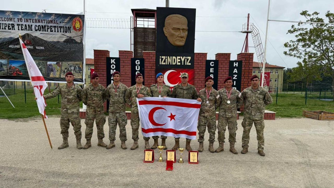 KKTC Keskin Nişancıları Türkiye’de Zirveye Damga Vurdu