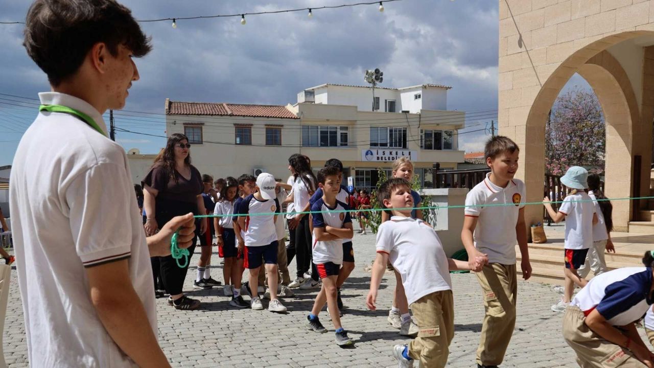 Unutulmaya yüz tutmuş oyunlar İskele’de hayat buldu