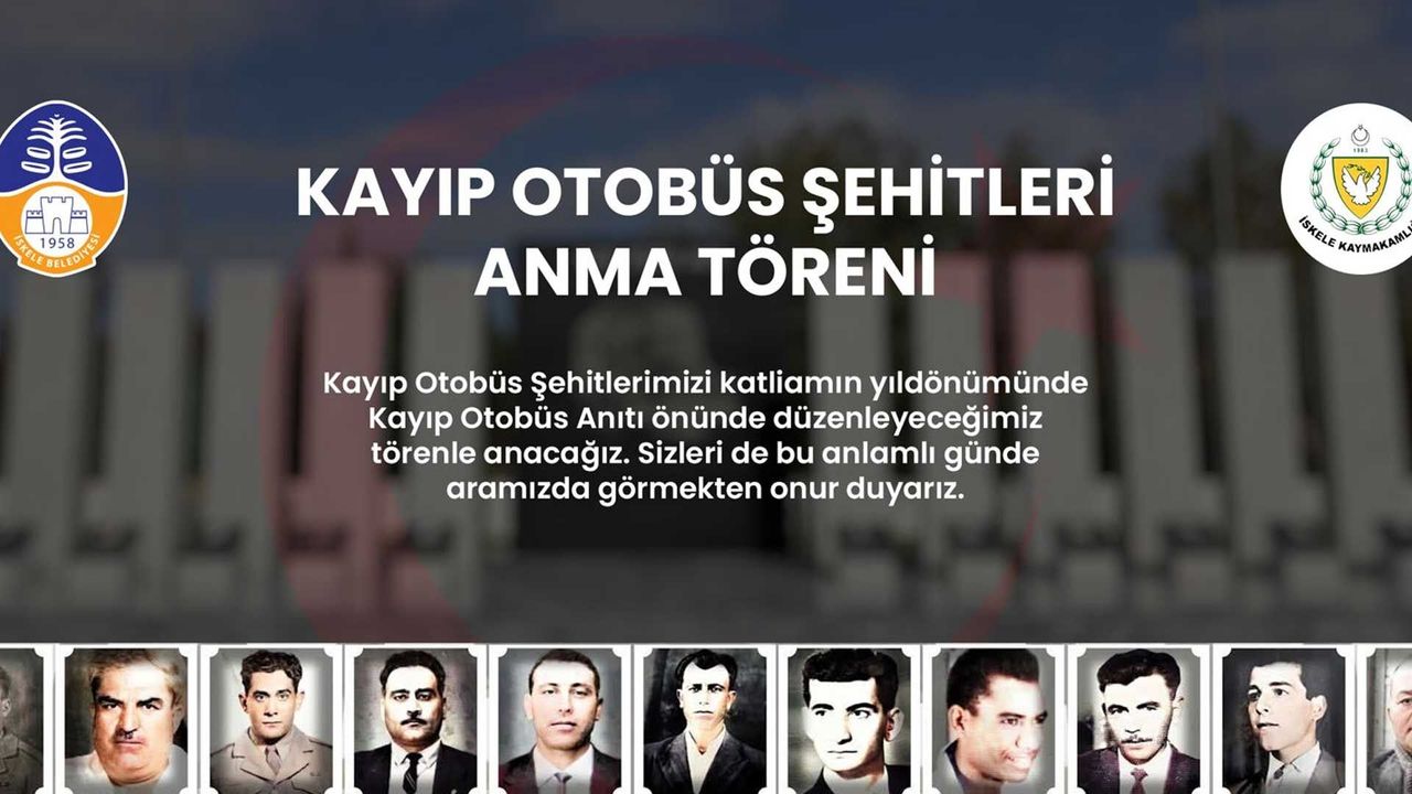 Kayıp Otobüs Şehitleri yarın anılacak