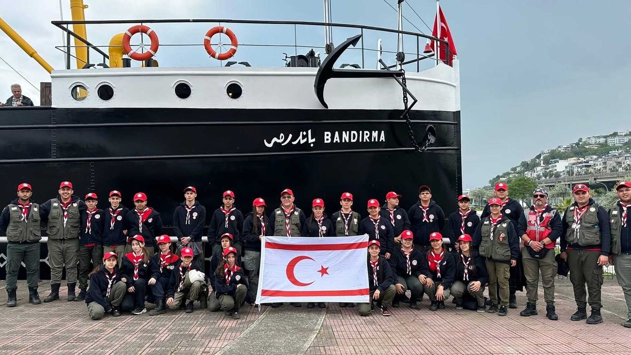 Kıbrıslı İzciler Samsun’da Milli Bilinç Kampına Katıldı