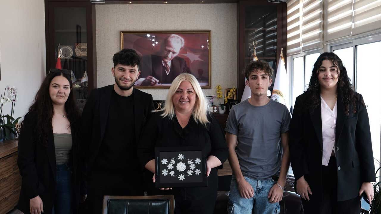 Üniversite Öğrencileri Derneği heyeti Tuğlu’yu ziyaret etti