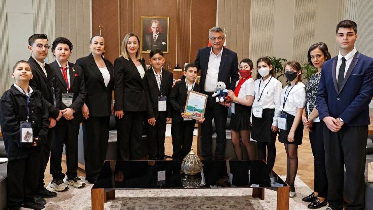 LÖSEV kahramanları Kıbrıs’ta devletin zirvesinde