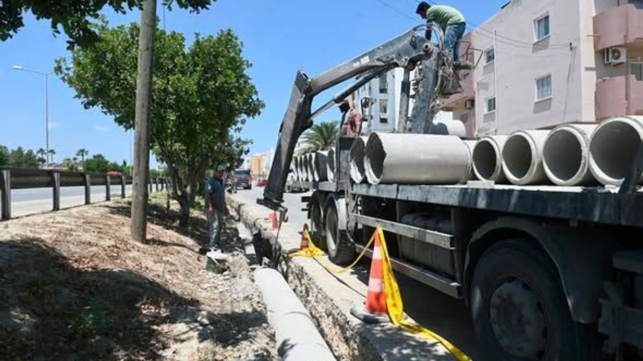 Amcaoğlu: Yağmur suyu drenaj altyapımızı güçlendirmeye devam ediyoruz