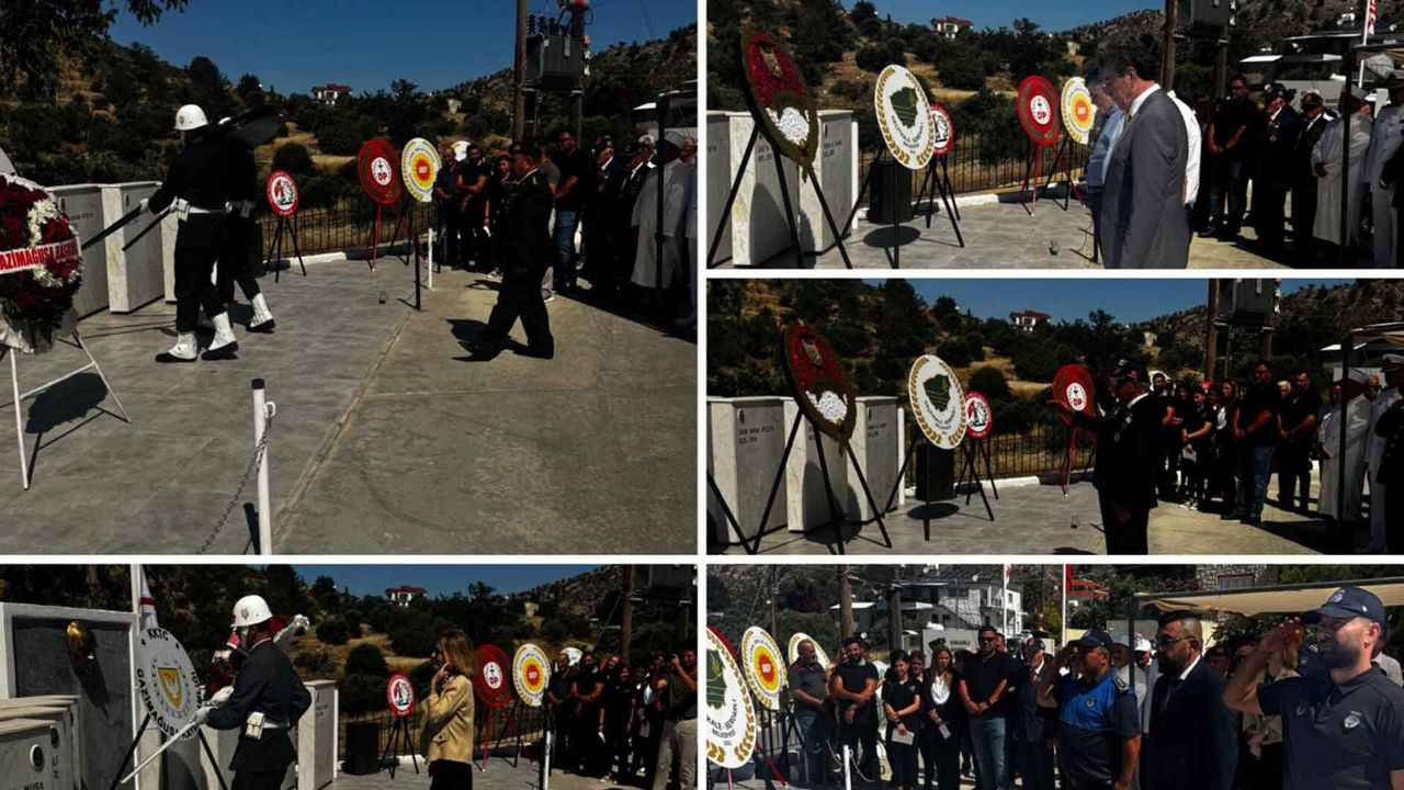 Çınarlı Şehitleri düzenlenen törenle anıldı