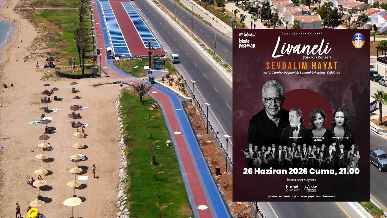 "54. Geleneksel İskele Festivali", Zülfü Livaneli konseriyle