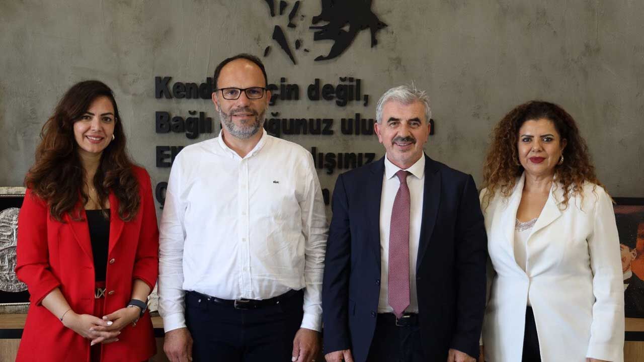 Telsim'den İskele Belediyesi'ne nezaket ziyareti