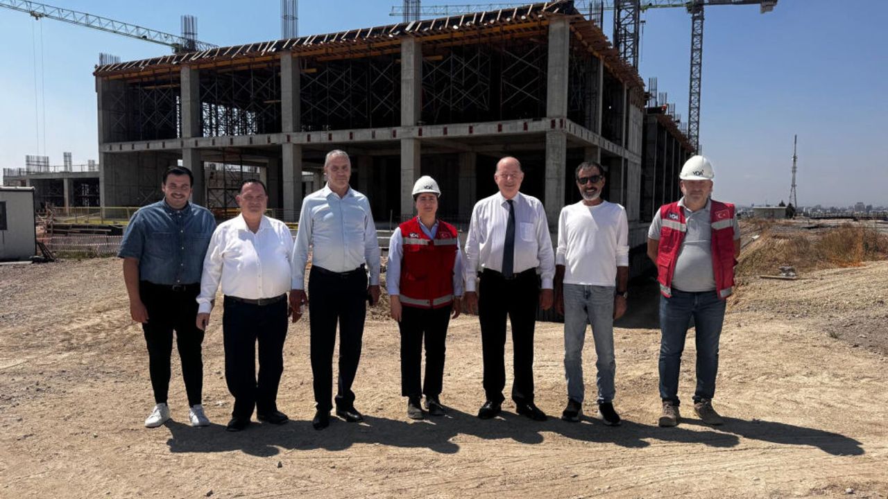 Dinçyürek: Yeni Lefkoşa ve Karpaz Hastanesi yapımı hızla devam ediyor