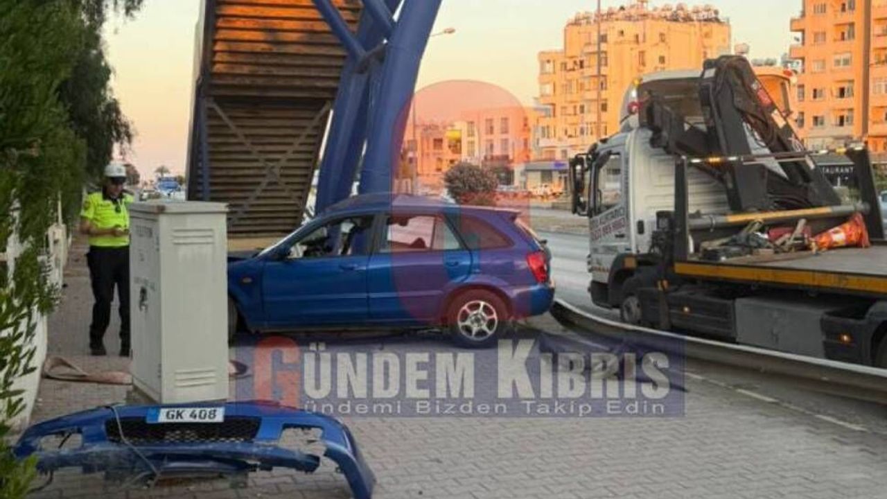 Genç sürücü ağır yaralandı!