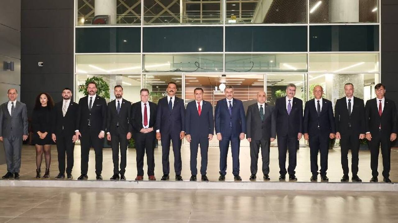 Türkiye İçişleri Bakanı Çiftçi KKTC'de