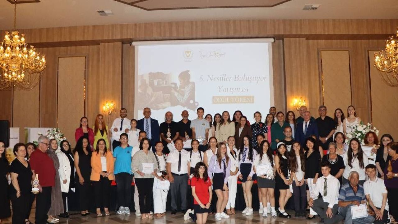 5. Nesiller Buluşuyor Yarışması’nın ödülleri veril