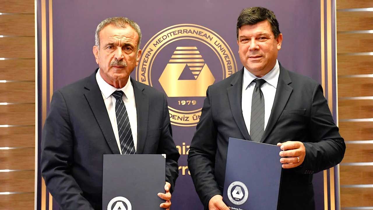 Gazimağusa Belediyesi ile DAÜ iş birliği ortak organizasyonlar düzenlemeye yönelik protokol imzaladı