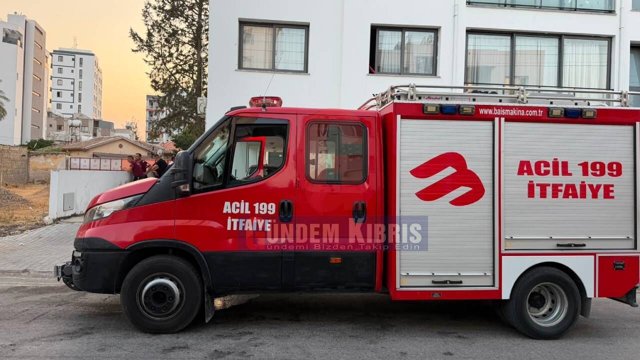 Lefkoşa’da Asansörde Mahsur Kalan Genç Kadın Kurtarıldı