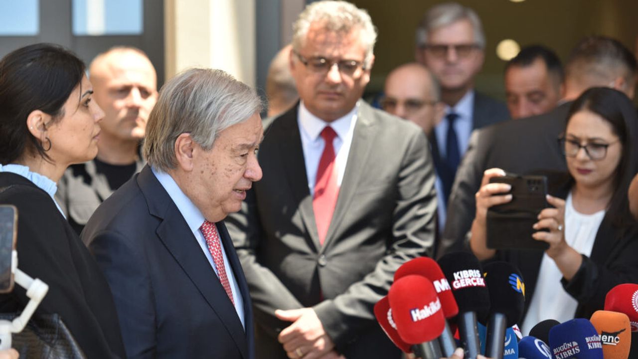 Görüşme tamamlandı: Guterres’ten çözüm ve dayanışma vurgusu