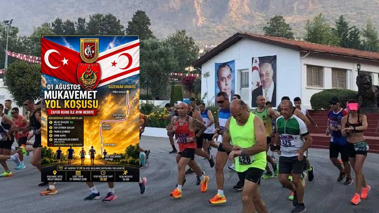 "01 Ağustos Mukavemet Yol Koşusu" yarın