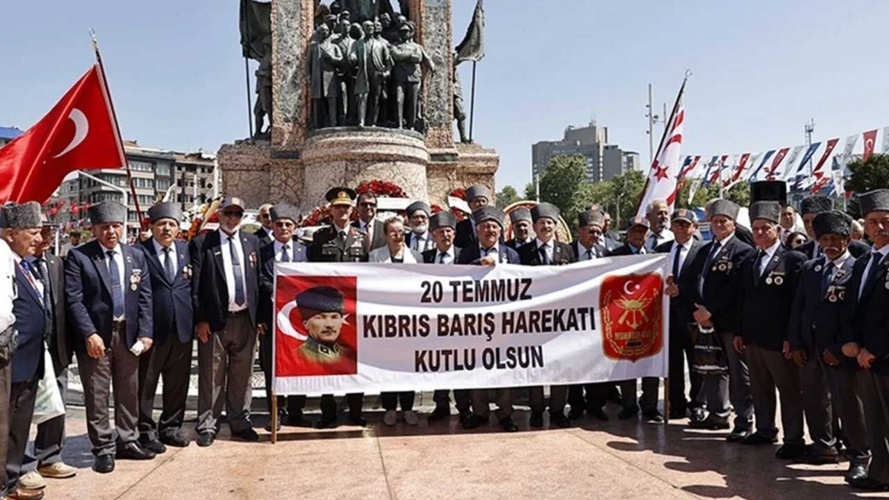 20 Temmuz Barış ve Özgürlük Bayramı Taksim'de kutlandı