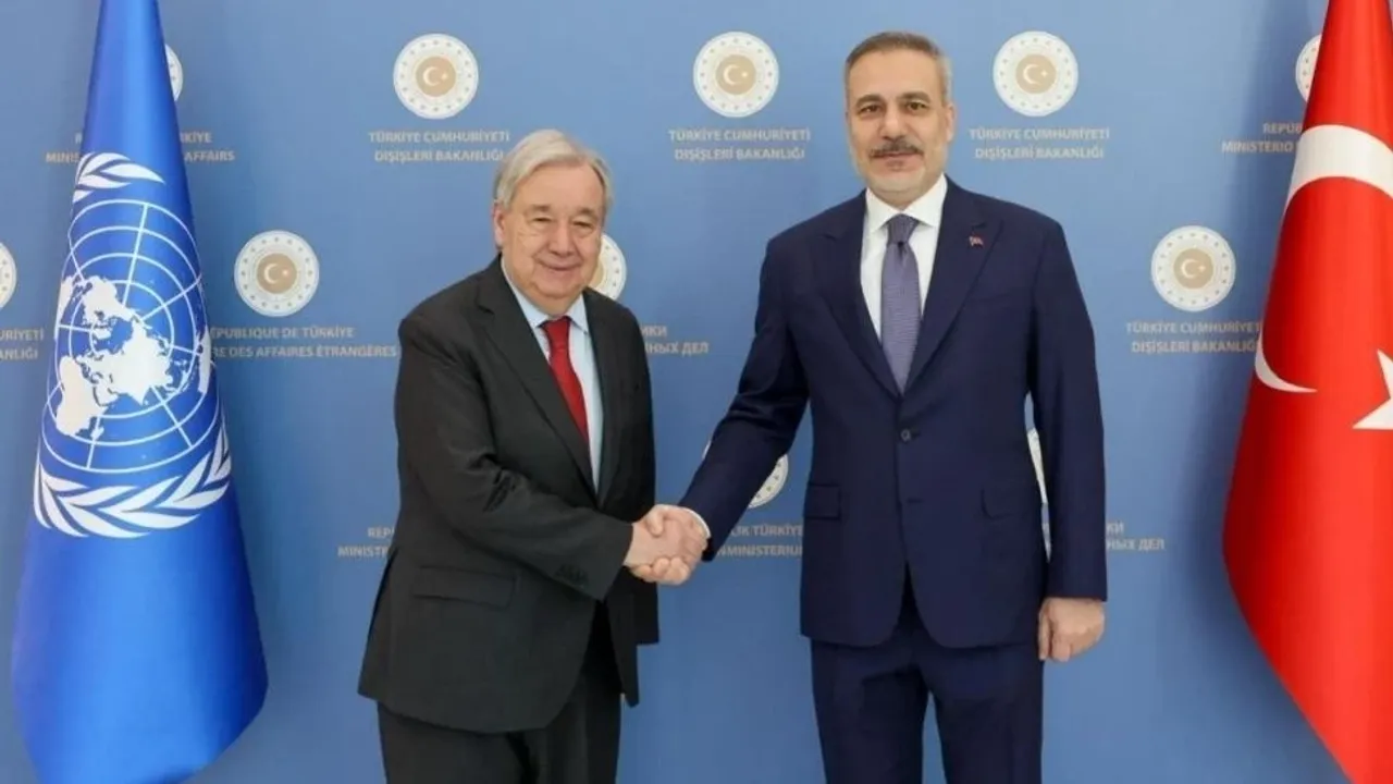Fidan, Guterres ile telefonda görüştü: Güncel ve bölgesel gelişmeler ele alındı