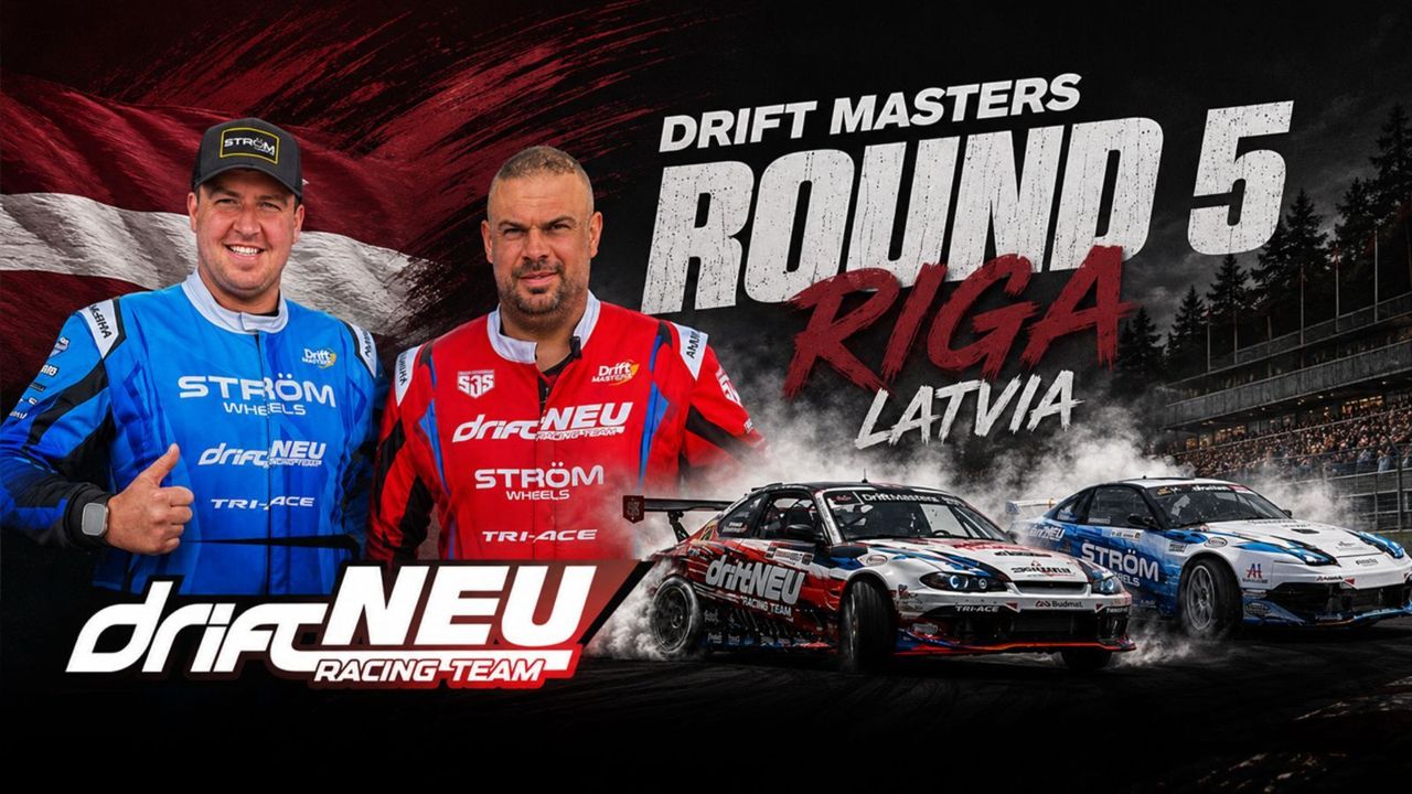 Doğu Avrupa'da dev randevu… DRIFT NEU RACING Letonya'da piste çıkıyor