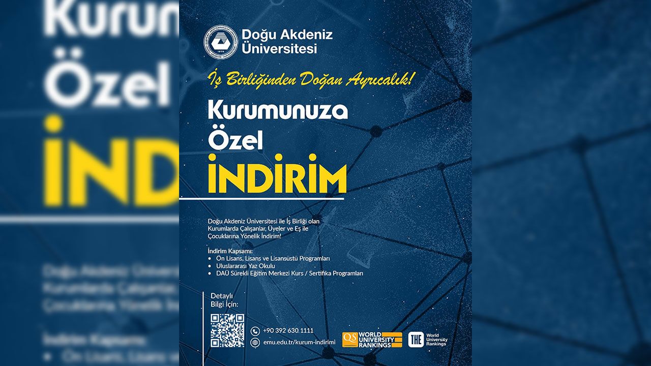 DAÜ ile iş birliği yapan kurumlara özel eğitim avantajları