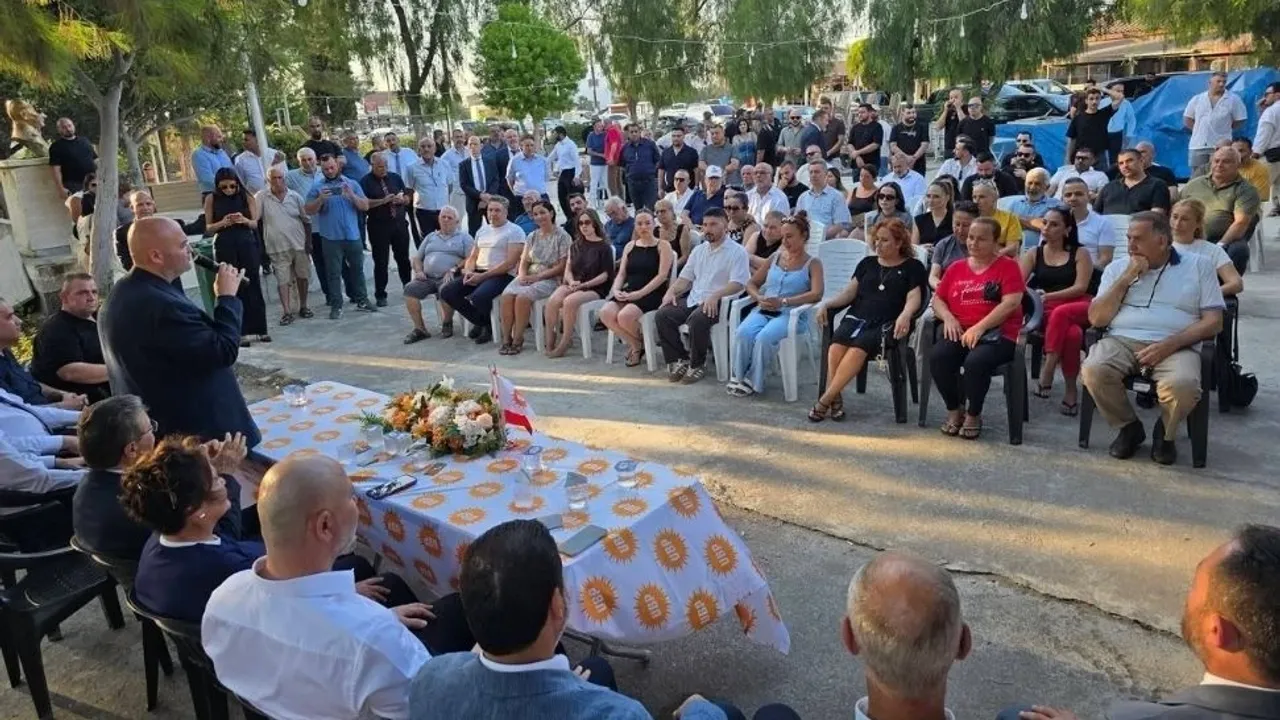 UBP, Tuzla ve Maraş’ta istişare toplantıları gerçekleştirdi