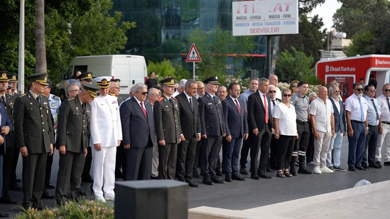 Mağusa’nın kurtuluşunun 52’nci yıl dönümü törenlerle kutlandı