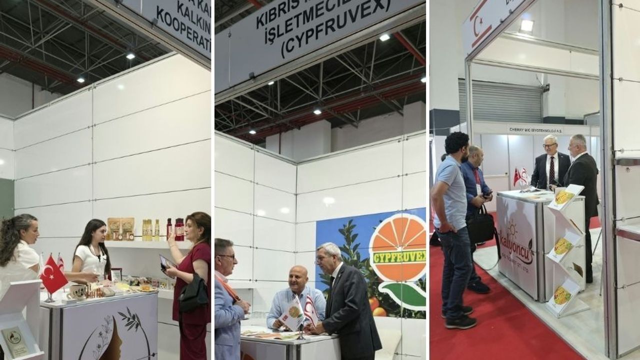 KKTC, İzmir’de düzenlenen fuarda temsil ediliyor
