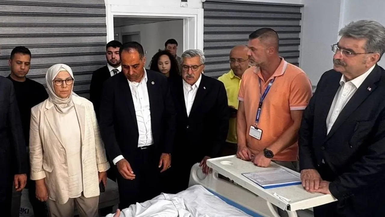 AK Parti Genel Başkan Yardımcısı Yayman, kazazedeleri ziyaret etti