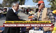 Cumhurbaşkanı Akıncı, Güzelyurt’ta Açık Pazarı ziyaret etti