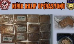 'Kırık kalıp' operasyonu... 2 kiloya yakın uyuşturucu ele geçirildi!