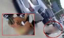 Bir çıplaklık vakası daha! Tanga iç çamaşırıyla motosiklete bindi