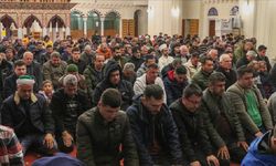 Miraç Kandili'nde depremzedeler için dua edildi