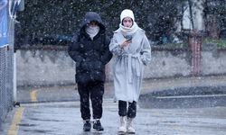 İstanbul'da kar yağışı ve şiddetli rüzgar etkili oluyor
