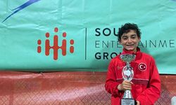 Kıbrıslı Türk tenisçi Bekir’den uluslararası turnuvada şampiyonluk