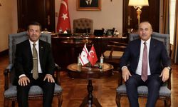 Bakan Ertuğruloğlu Ankara’da Çavuşoğlu ile görüştü