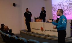 Gönyeli Alayköy Belediyesi'nde doğal afet ve ilk yardım eğitimi verildi
