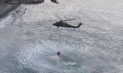 MSB'den Yeşilırmak’taki yangına helikopter desteği