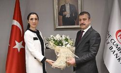 TCMB Başkanı Hafize Gaye Erkan, görevi Kavcıoğlu'ndan devraldı 