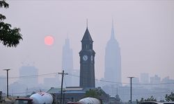 Kanada'dan gelen orman yangını dumanları nedeniyle New York'ta kırmızı alarm