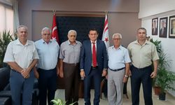 İçişleri Bakanı Oğuz, Kıbrıs TMT Mücahitler Derneği’ni kabul etti
