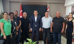 Oğuz, DAÜ-Per-Sen Yetkililerini Kabul Etti