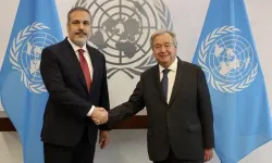 Fidan, BM Genel Sekreteri Guterres ile görüştü: Kıbrıs konusu ele alındı