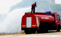 Göçeri'de yangın... İtfaiye ekipleri müdahale etti...