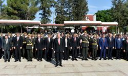Türkiye Cumhuriyeti’nin 100. kuruluş yıl dönümü... Lefkoşa'da tören...