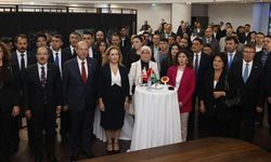 Cumhurbaşkanı Tatar ve eşi Sibel Tatar, Bakü’de sergi açılışına katıldı