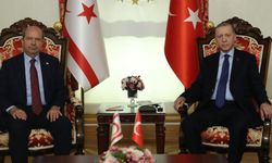 Ersin Tatar, Recep Tayyip Erdoğan'la görüştü