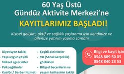 KKTC’nin ilk 60 Yaş Üstü Gündüz Aktivite Merkezi için ön kayıtlar başladı