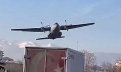 Kayseri'de askeri uçak acil iniş yaptı