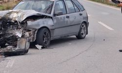 Girne-Tatlısu yolunda feci kaza: Motosiklet sürücüsü ağır yaralandı