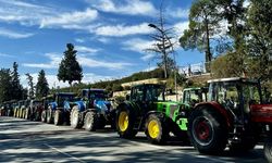 Güney Kıbrıs’taki çiftçiler eylem gerçekleştirdi