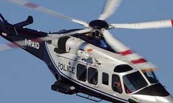 Rum polisine ait helikopter havada arızalandı