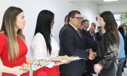 Maliye Bakanı Özdemir Berova, Bakanlık Personeli ile Bayramlaştı